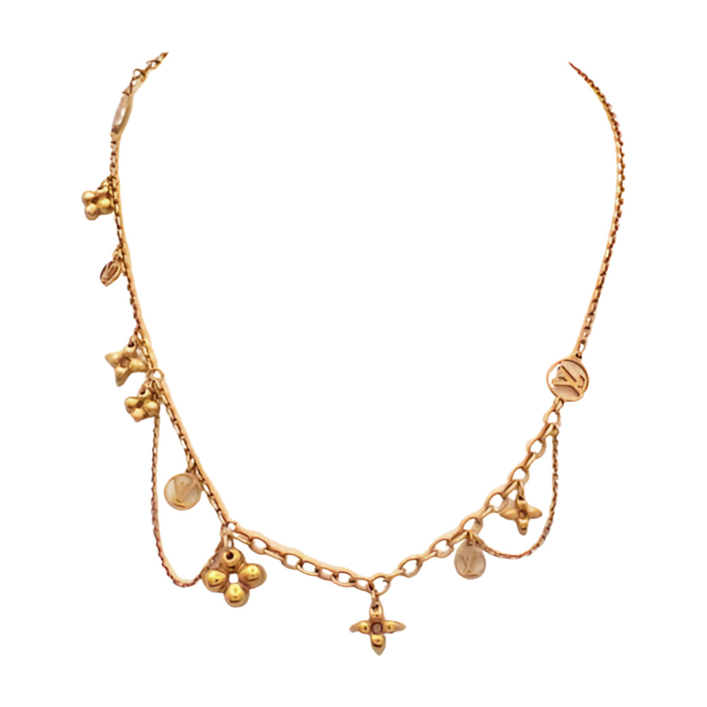 6566 - Louis Vuitton Collier Blooming Necklace - Picture 5 of 6